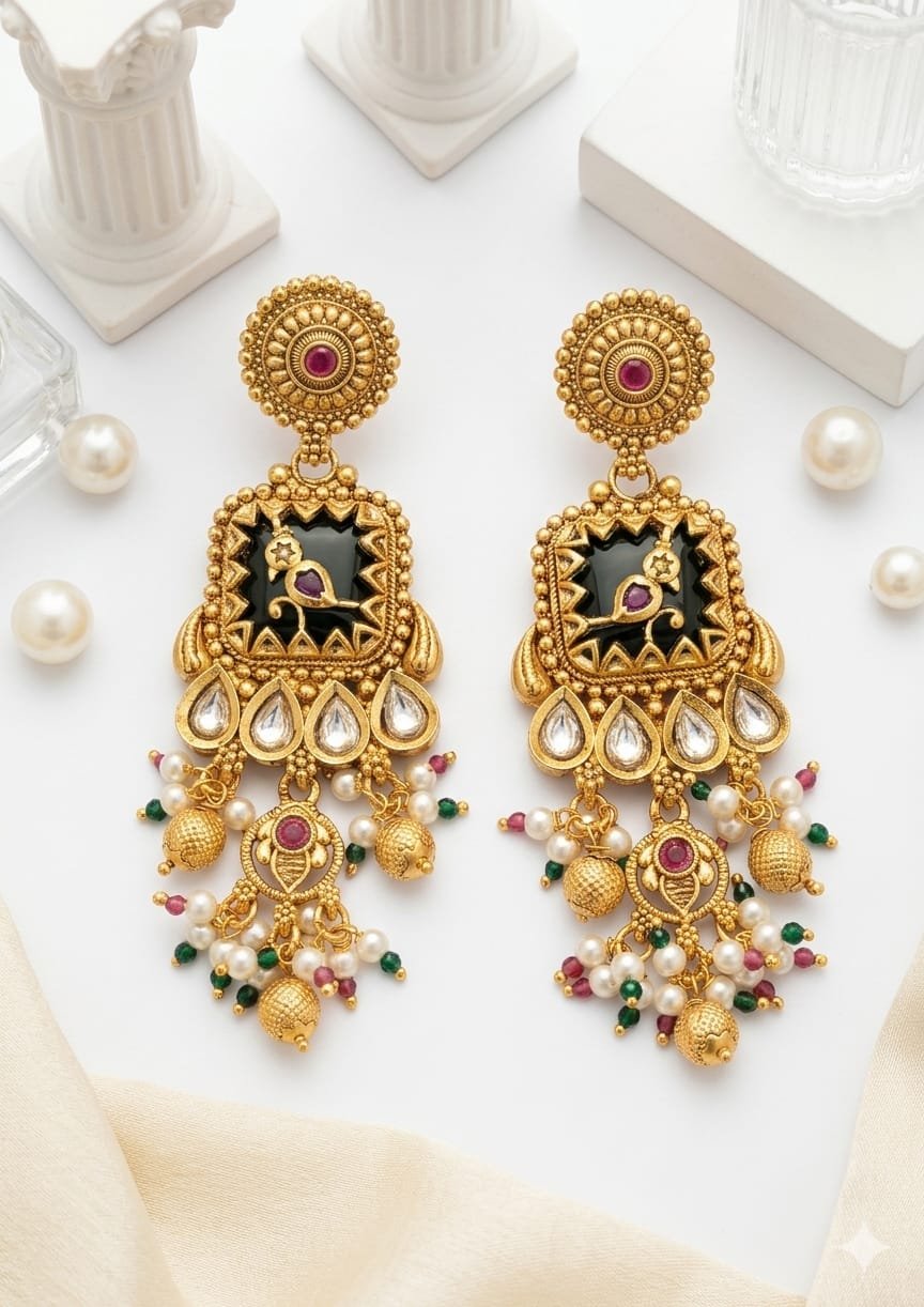 Heritage long Earring