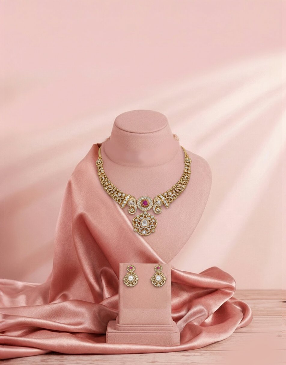 Sparkling CZ Elephant