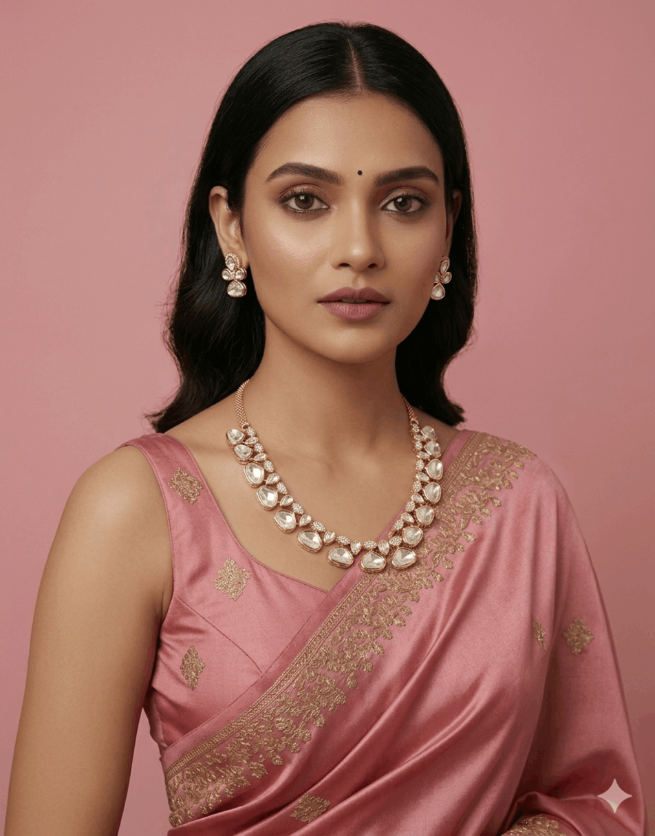 Opulence Polki With CZ