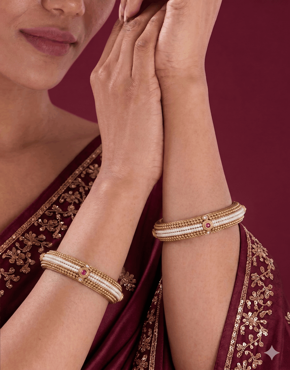 Gold Look Bangles