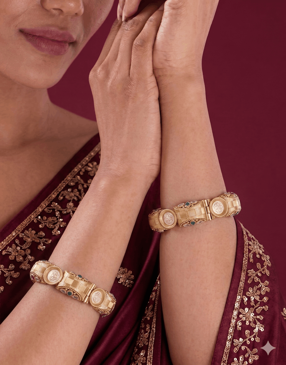Heritage Swarovski Bangles Multi Colour