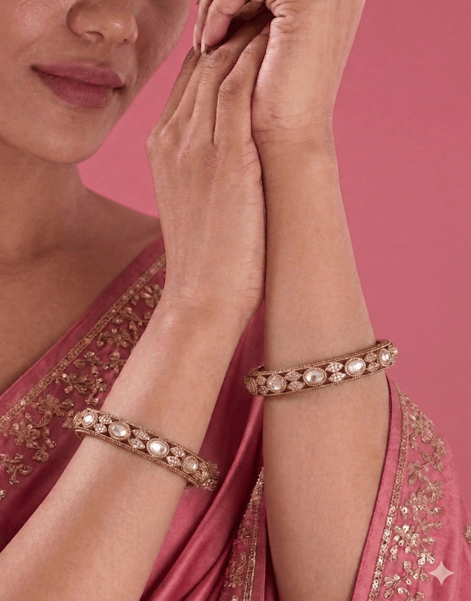 Polki CZ Bangles