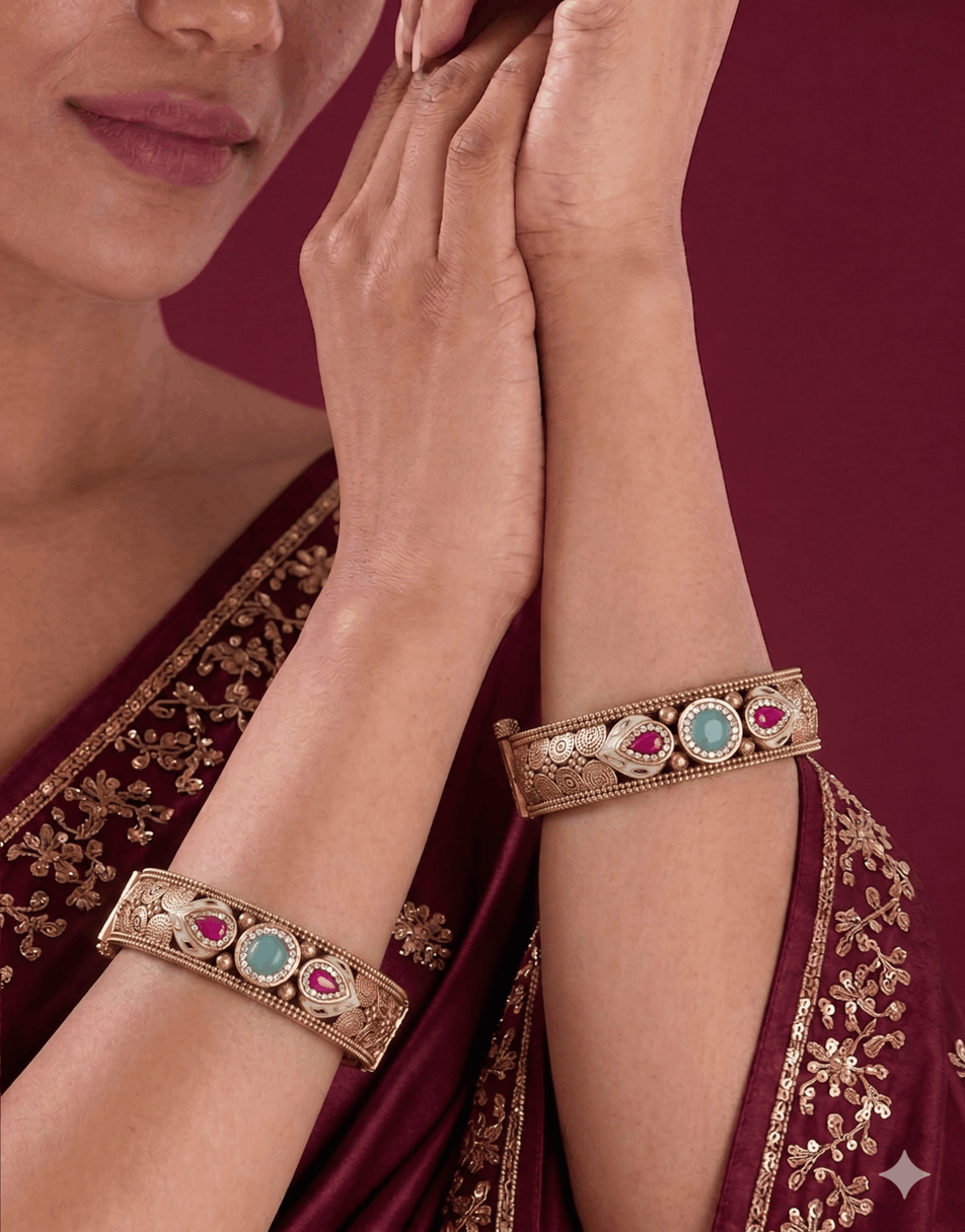 Heritage Swarovski Siya Bangles