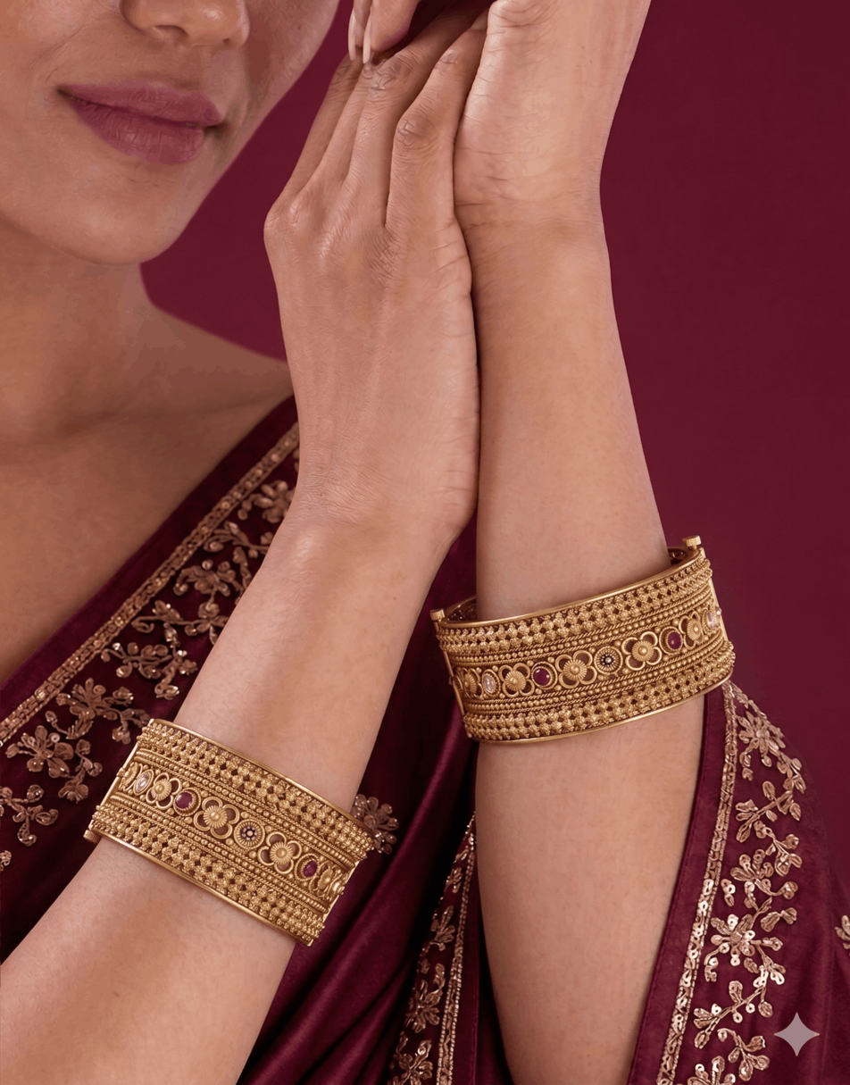 Ethnic Floral Meera Bangles