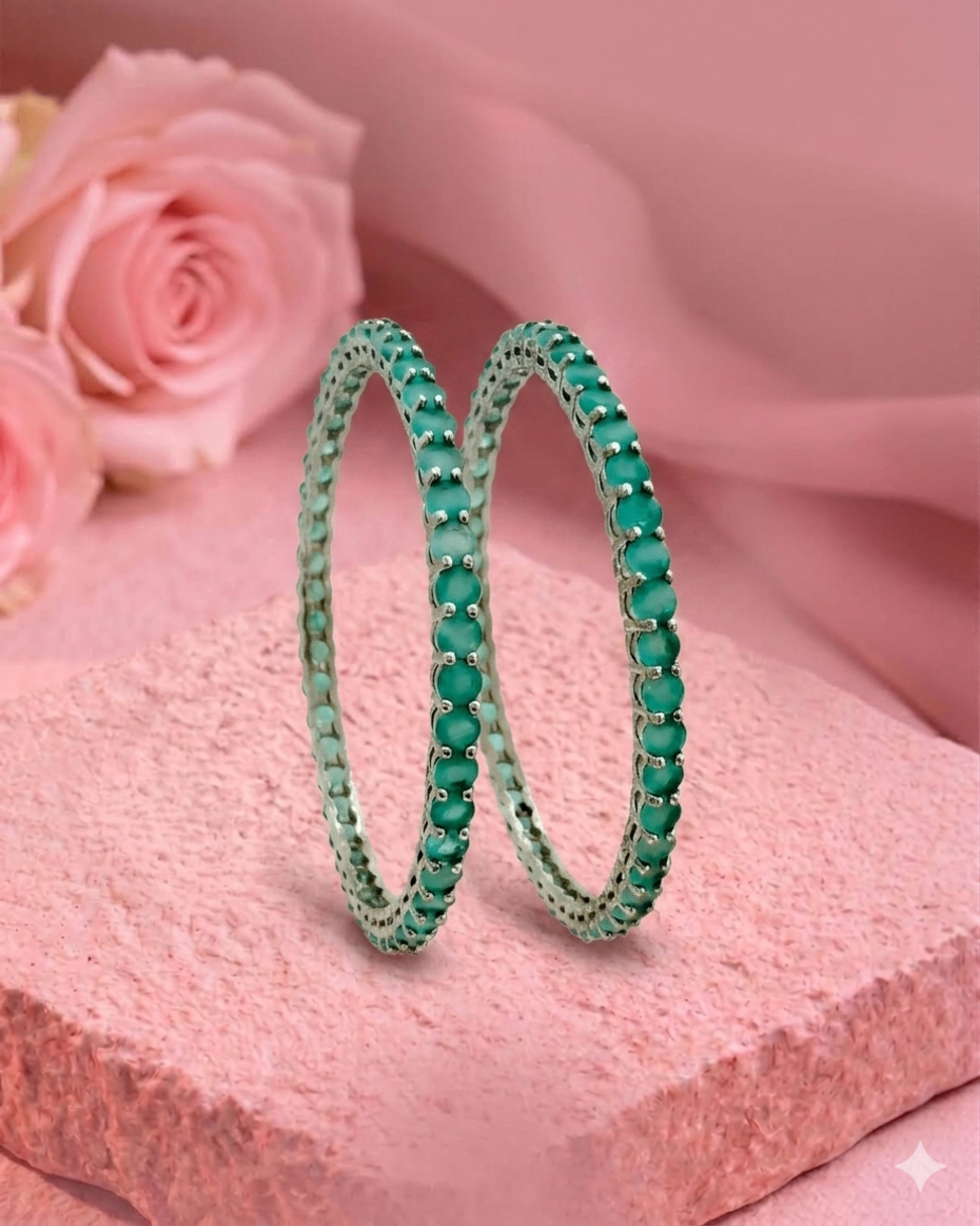 Shalini Emerald green