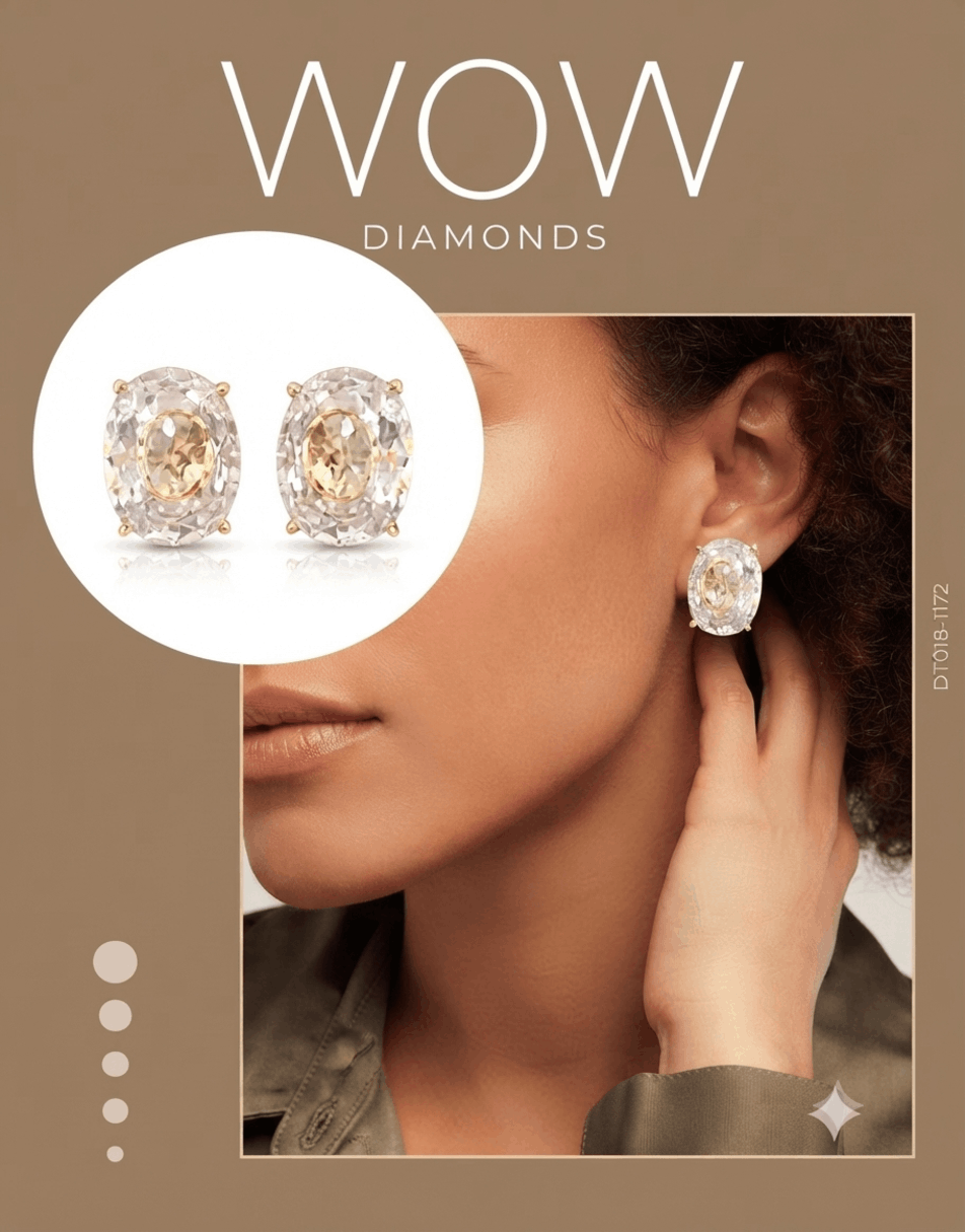 Gilded Petal Studs
